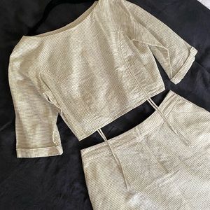 Zara Womens Linen Set